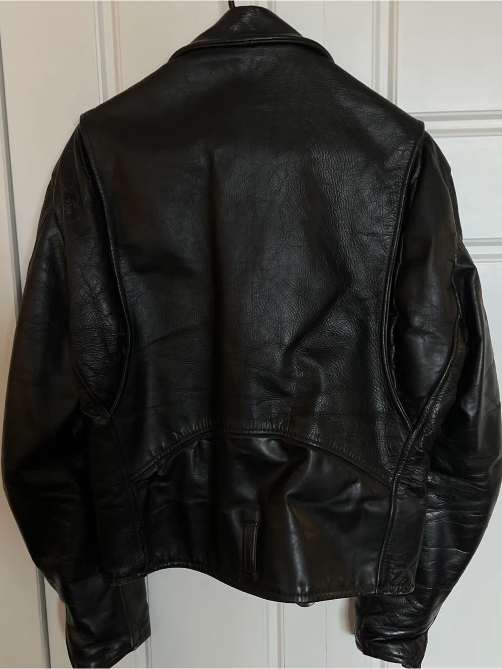 Leather motorcycle jacket - Picture 5 of 5